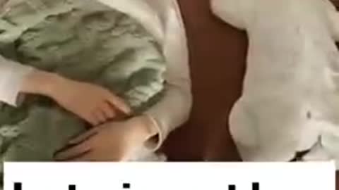 Mom and baby dance