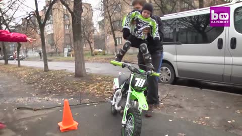 Baby Biker: 4-Year-Old Has Insane Motorcycle Skills