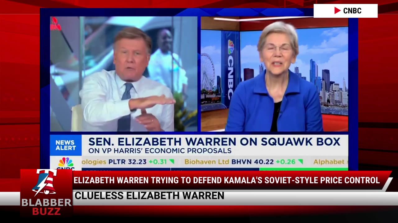 Elizabeth Warren Trying To Defend Kamala's Soviet-Style Price Control