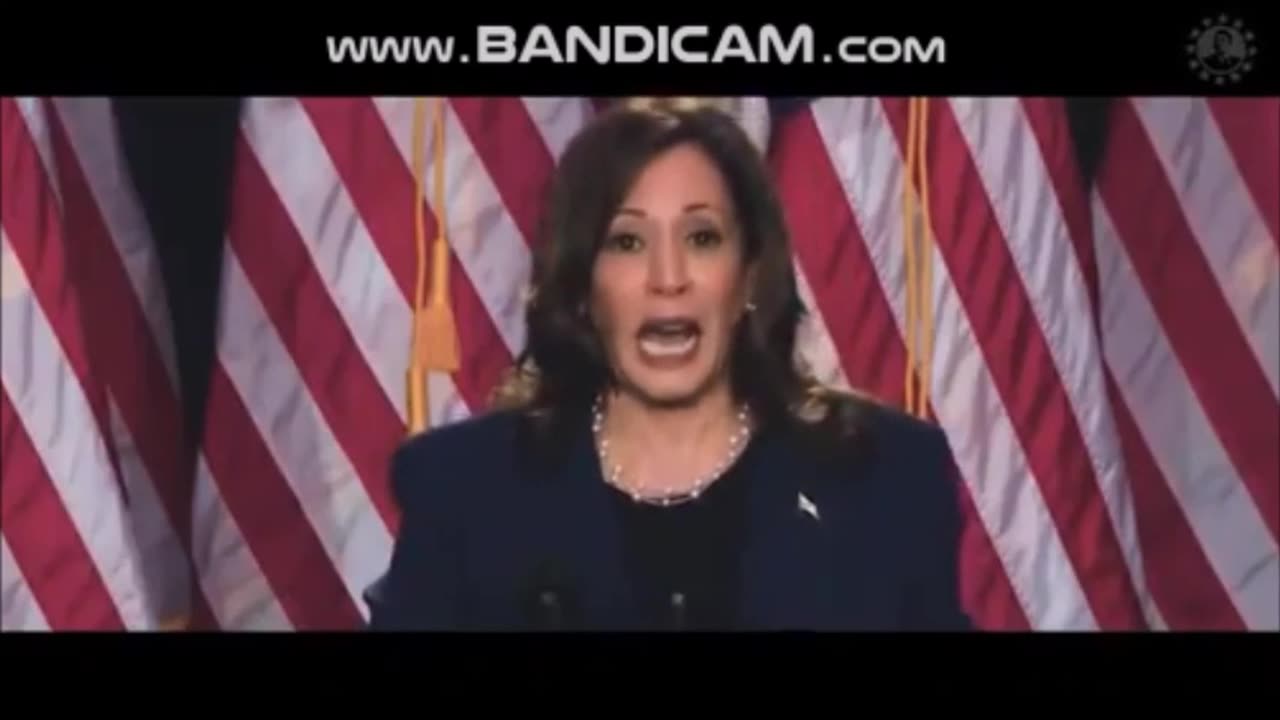 Kamala Harris introduces herself