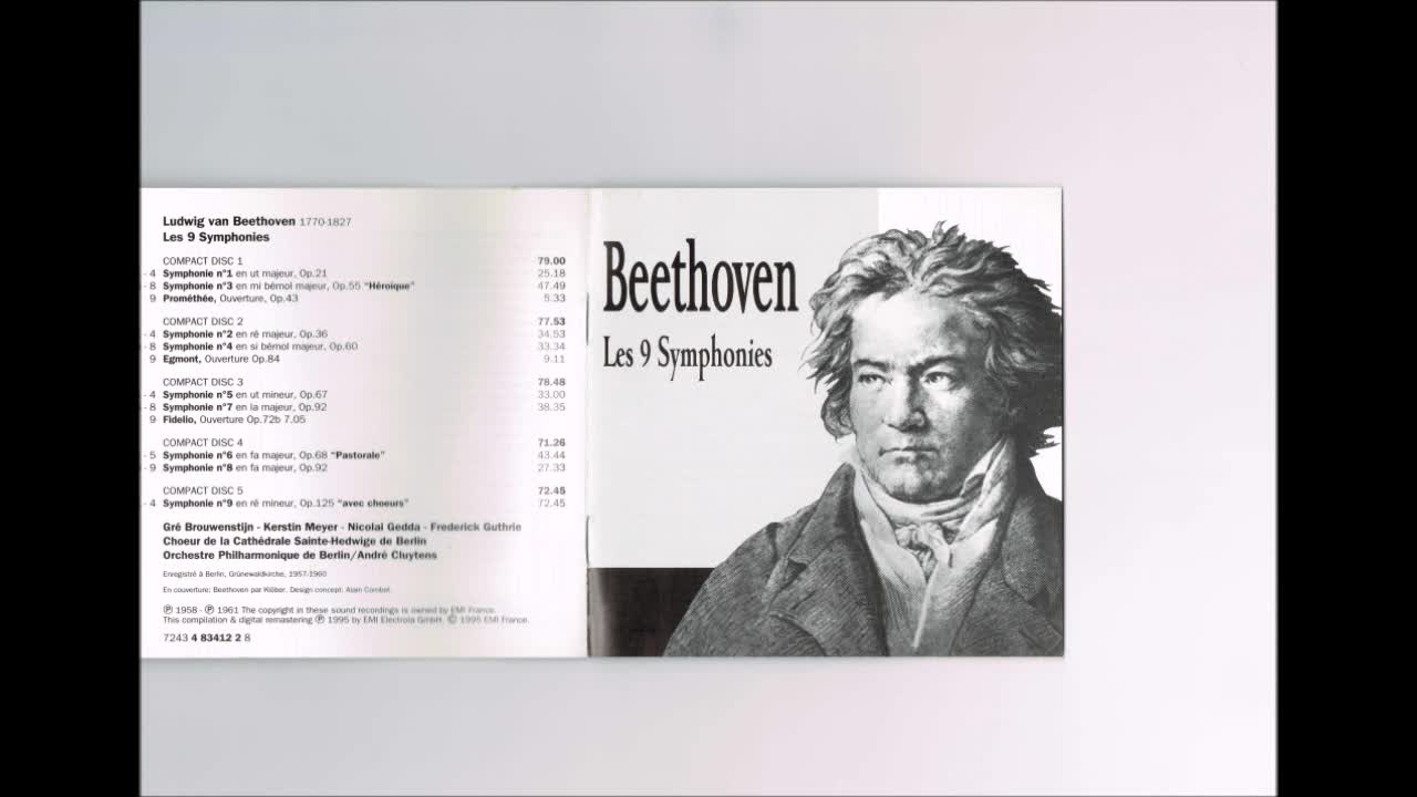 Beethoven - Symphony No.6 “Pastoral” Cluytens Berliner