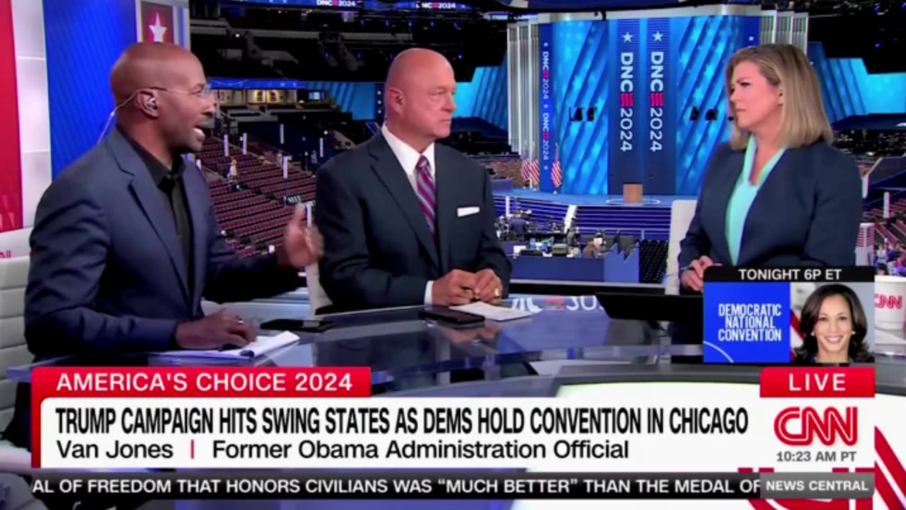 CNN's Van Jones: It's 'Scary' That Kamala Harris Is Still 'Tied' with Trump despite 'Positive Press'