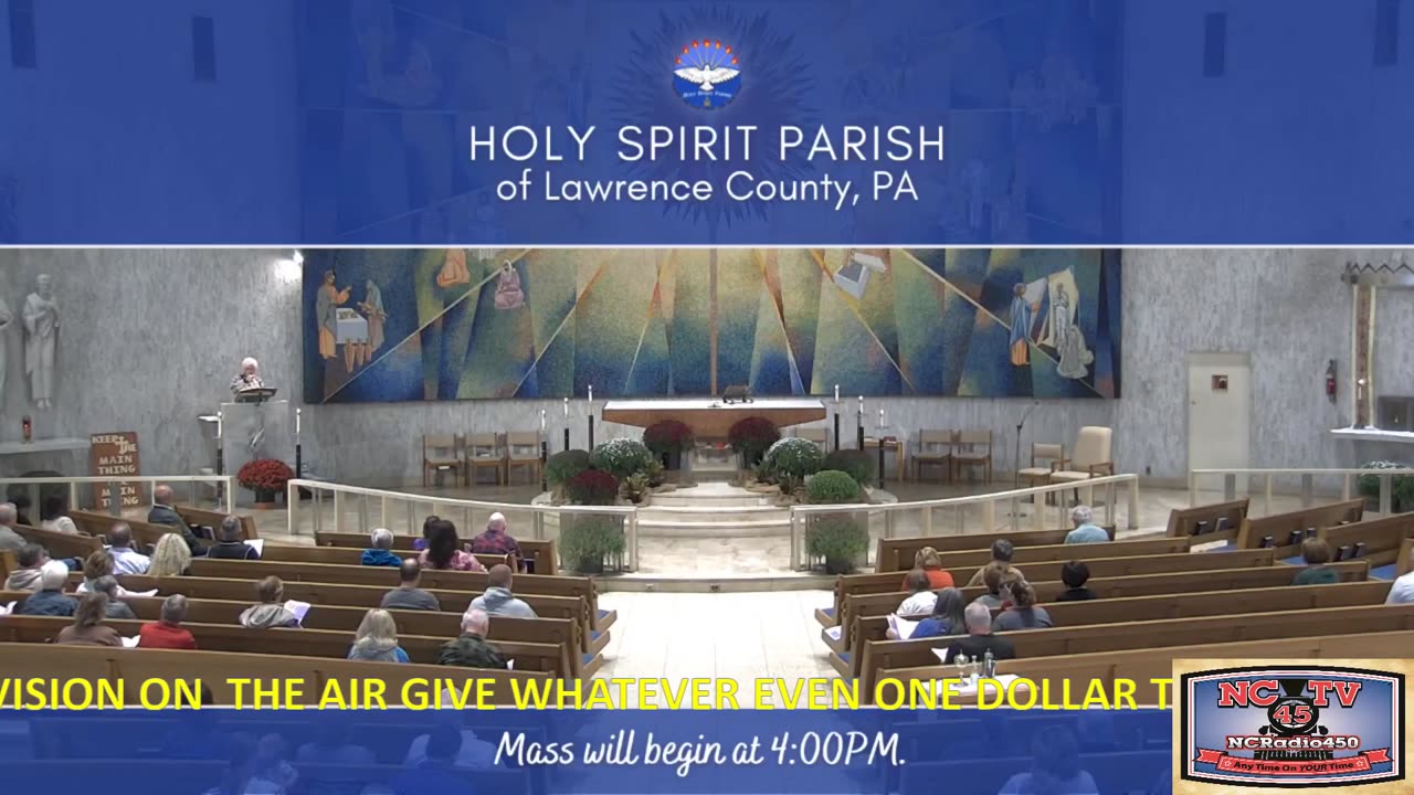 NCTV45 CATHOLIC MASS HOLY SPIRIT PARISH (ST VITUS) 4 PM SATURDAY OCT 19 2024