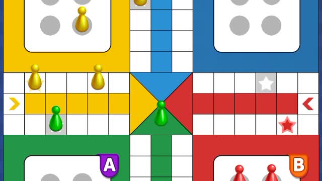 Playing in classic mode 2 vs 2 tournament in the game ludo club data (18/05/2022).