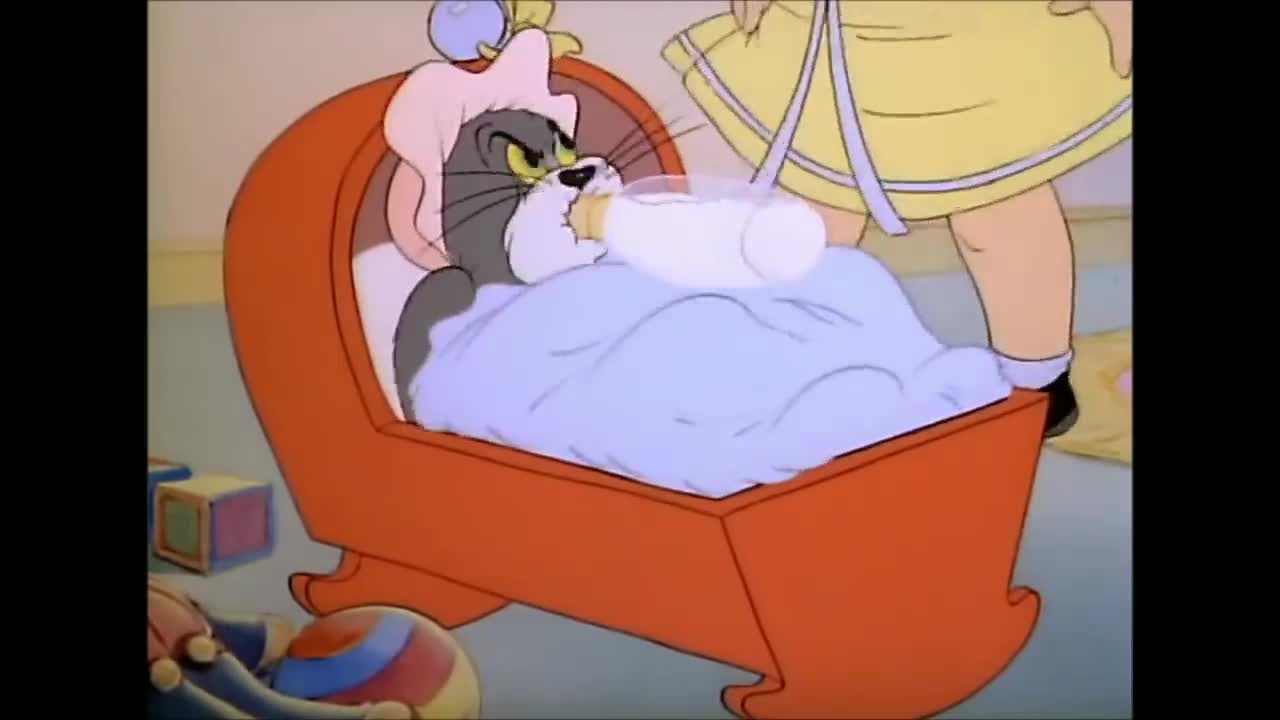 Tom and Jerry, 12 Episode - Baby Puss (1943) - 1