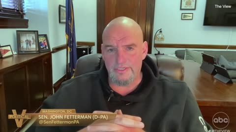 FETTERMAN SAYS HUSH MONEY TRIAL POLITICALLY MOTIVATED