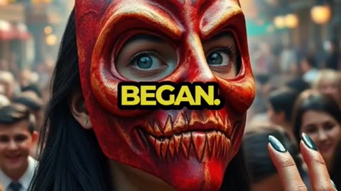 Festival Fun Turns Into a Terrifying Mask Nightmare! #Shorts #scarystory #storytime