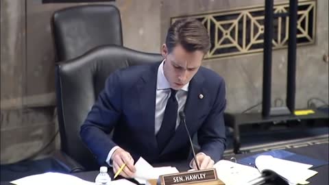 'I'd Like An Answer To My Question': Hawley Grills Witness On Whistleblower Complaint