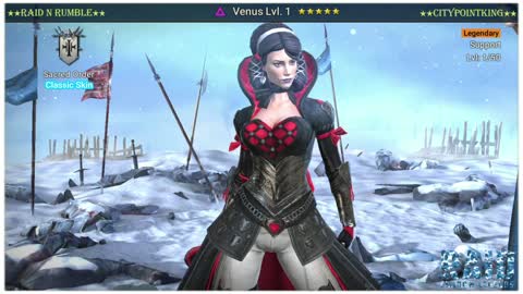 Raid Shadow Legends - Venus - Classic Skin