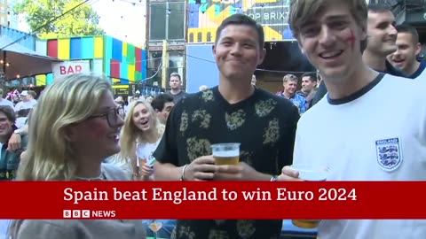 Spain beat England to win Euro 2024 _ BBC News