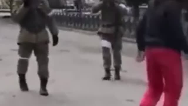 Ukrainian and Russian military