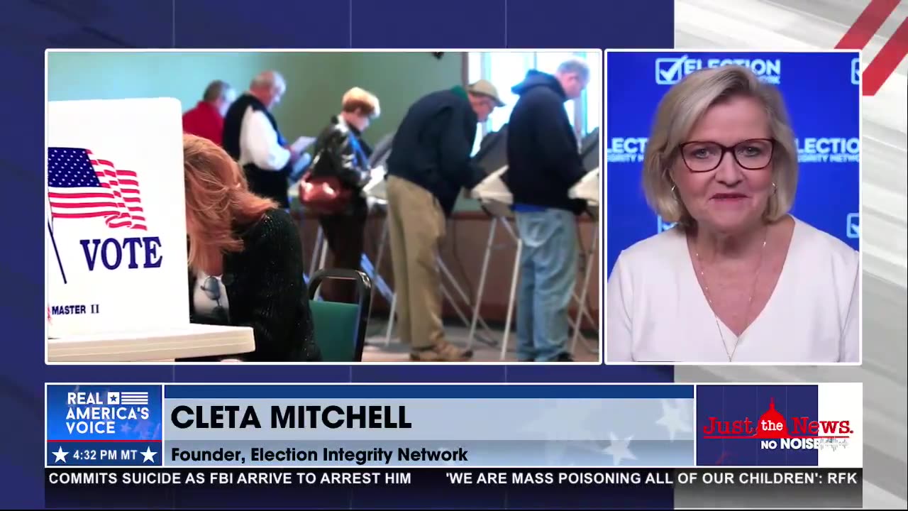 Cleta Mitchell says there are minimal safeguards in place preventing noncitizens from voting