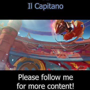 Pyro Archon Mavuika VS The Captain "Il Capitano" 2