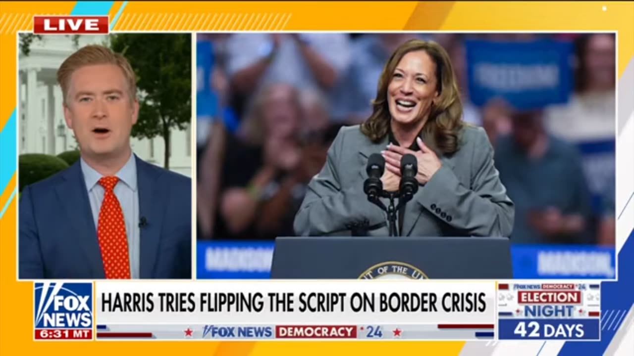 Kamala chanting down with deportation