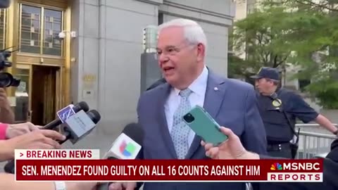 See Sen. Menendez found guilty on all charges MSNB