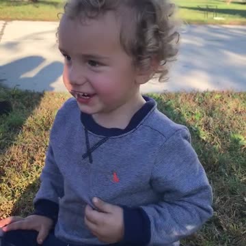 Hilarious 2 year old gets bean-boozled