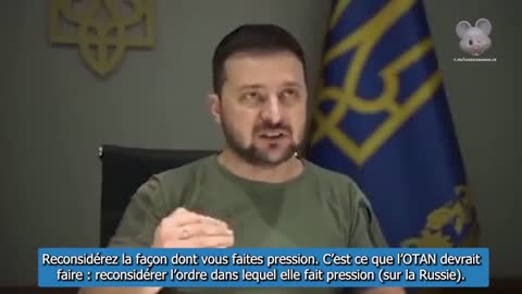 ▶ EXTRAIT-RQ + LIENS parus (10 oct 22) : Zelensky - Que dois faire l'OTAN ?