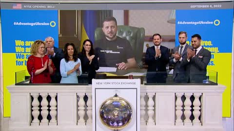 Zelensky Rings NYSE Opening Bell