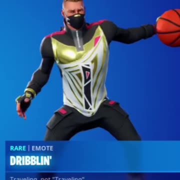 Dribblin’: last seen…