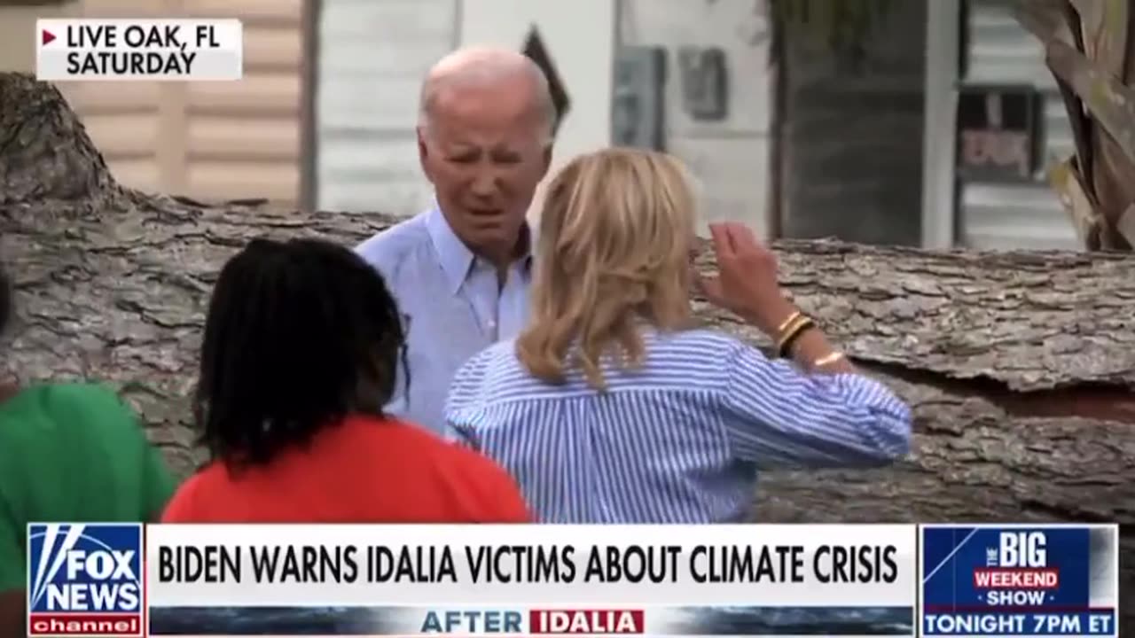 Fox Host Goes NUCLEAR On Biden For "Grotesque" Reaction to Hawaii Fires