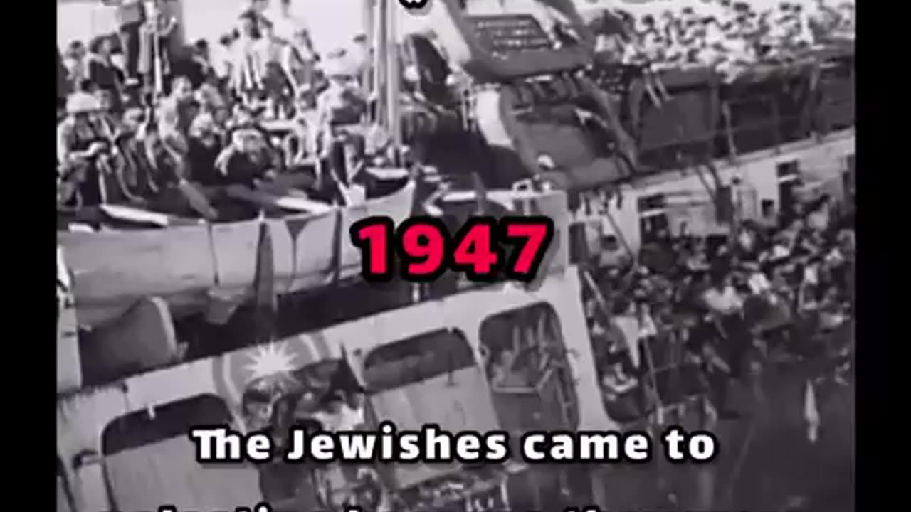 Jews Arrive To Palestine