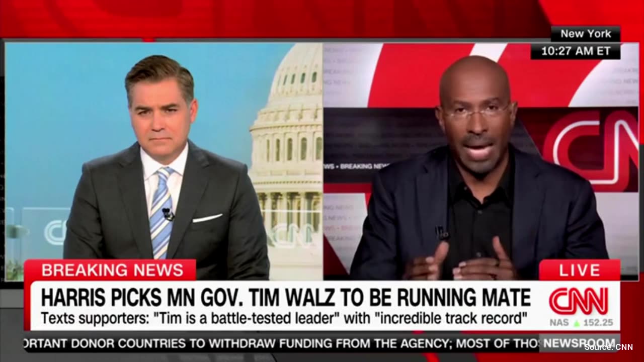 WATCH: CNN Personality Suggests Kamala Caved to "Darker Parts" of Democratic Party with VP Pick