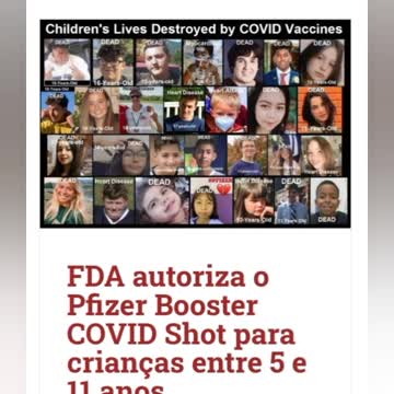 MEDICAL KIDNAP DIVULGA OS MORTOS VACINADOS. FAÇA EXAME DÍMERO-D QUE SALVA