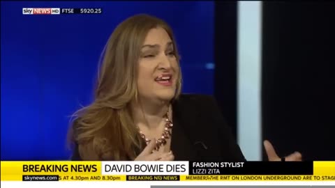 Jack Steven on David Bowie (Sky News) - 8 years or so ago - are you waking up yet?