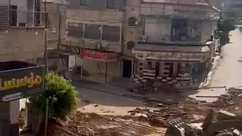 Massive destruction left by Israeli forces in the al-Bayadir neighborhood