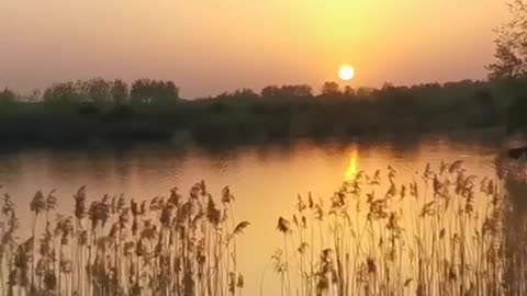 Like sunset; when dusk falls on me; only light and hope