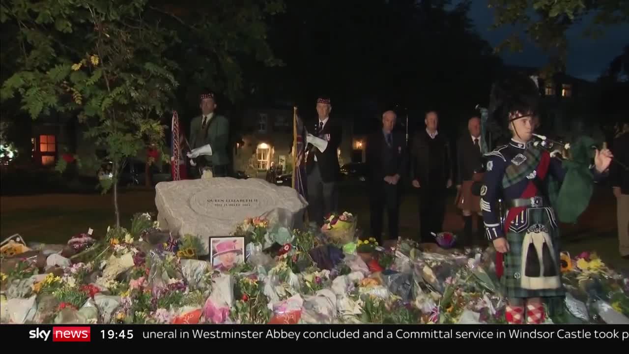 Scotland looks on as Queen Elizabeth is laid to rest