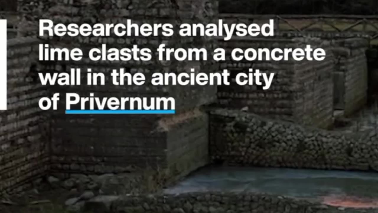 SCIENTISTS HAVE DISCOVERED HOW THE ROMANS MADE SELF-HEALING CONCRETE