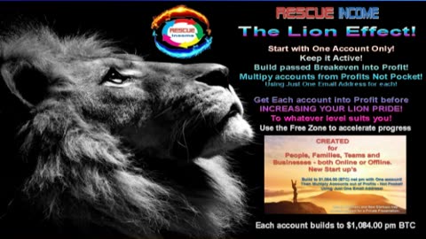 Awaken The Lion Within with Rescue Income