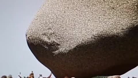 Humans worshipping size