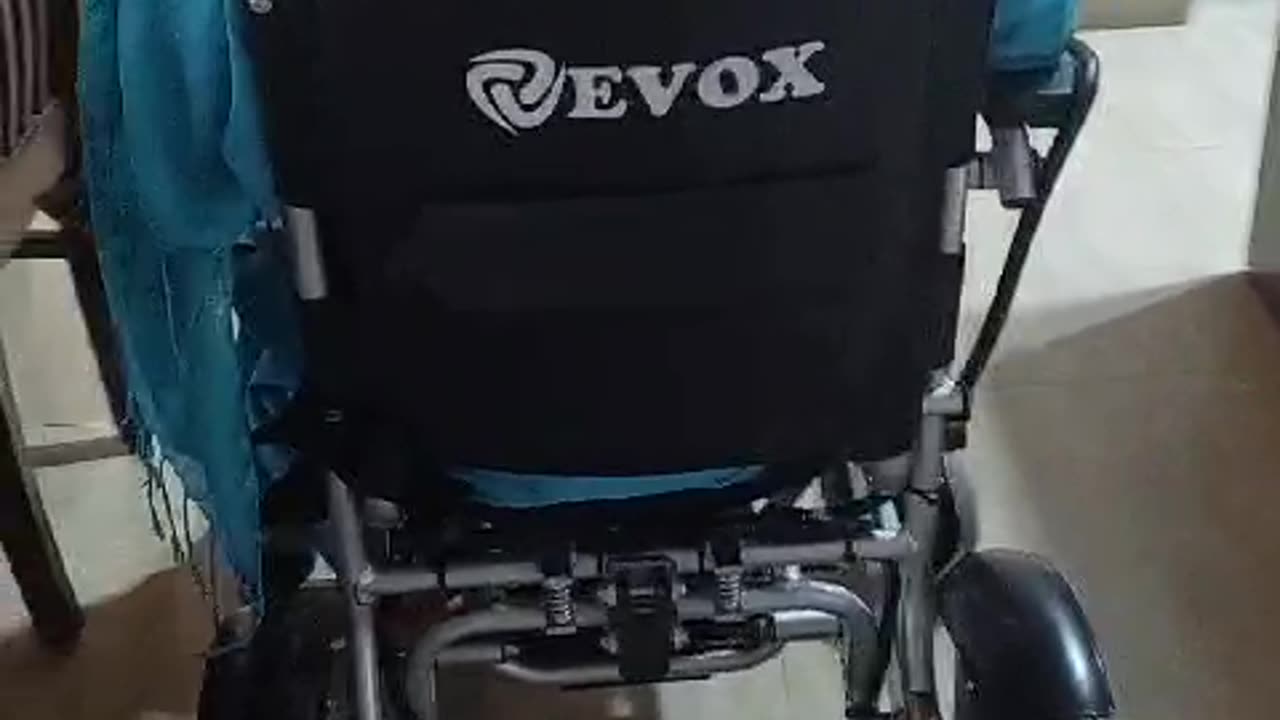 Evox Portable Electric Wheelchair: Independence for Seniors & Stroke Patients