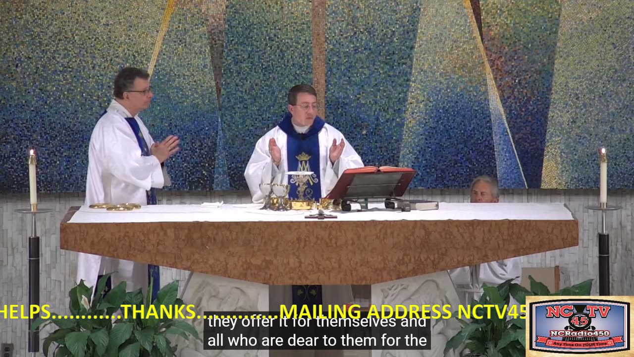 NCTV45 CATHOLIC MASS HOLY SPIRIT PARISH (ST VITUS) 9:00 PM THURSDAY AUGUST 15 2024