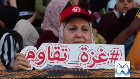 Palestinians hold mass Rally celebrating their Fictitious victory