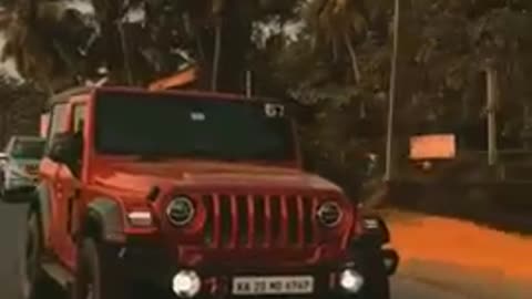 Mahindra thar whatsApp status