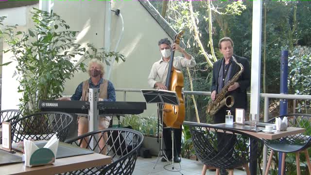 Jazztopia Trio at Atelier Restaurante Clínica São Vicente Gávea