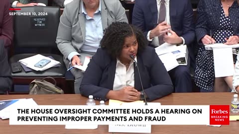 Tlaib Presses Experts On Government Payments- 91_ Of Improper Payments...Are An Agencys Failure