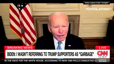 CNN admits that Biden may have done significant harm to Kamala Harris after calling MAGA "Garbage"