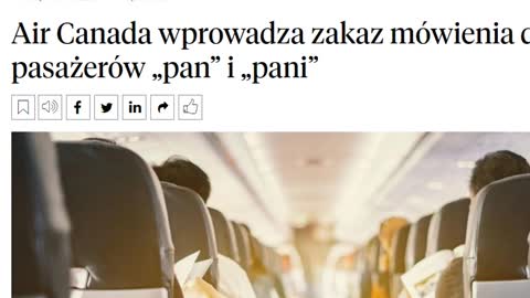 Kanada: nie wolno mówić pan, pani / Tęczowe piątki / 10 lat w izolacji od ludzi.