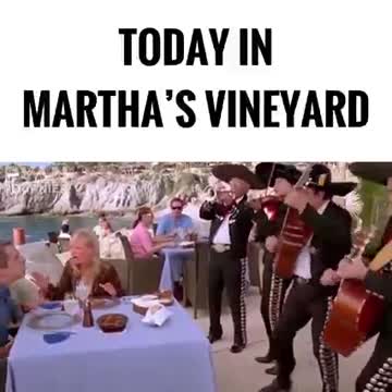 🤣 MEANWHILE In Martha's Vineyard 🤣