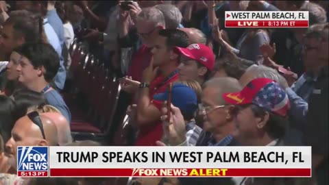 President Donald J. Trump Makes First Appearance Without Ear Bandage
