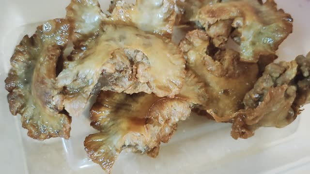 Pork MESENTERY CHICHARON SHORT VIDEO