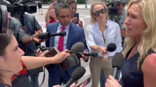 MTG Gives a Masterclass in Schooling the Media