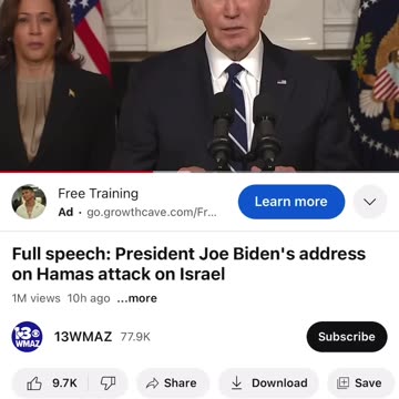 "Biden" and more Optics with Israel, October 10, 2023