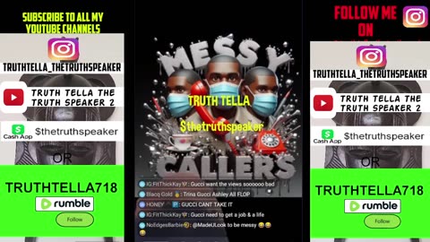 MESSY CALLER EVENING MESS 7/18/24 LADYBEE, GUCCI, TRINA B & MORE