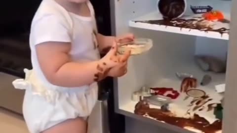 Baby's Adorable Art Explosion