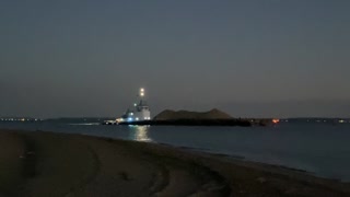 Tugboat a Stone's Throw Off Shore -- Staten Island